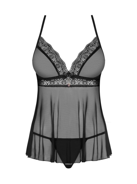 Obsessive Babydoll schwarz 0165