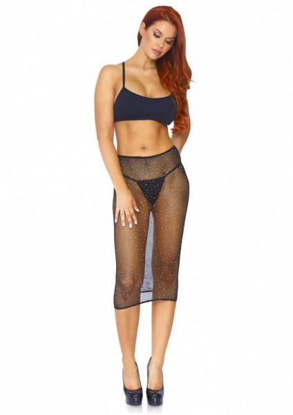 Schwarzes Netzkleid Verwandlungskleid Leg Avenue 86797