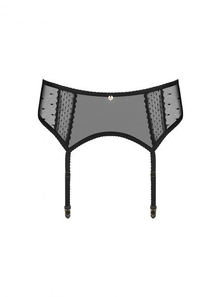 Schwarzer Strumpfhalter Obsessive Bowessa