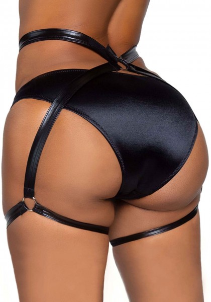 Harness Strapsgürtel Wet Look Leg Avenue KI4036