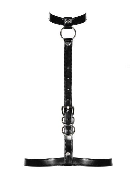 Halsband Harness Lederoptik Obsessive 0142