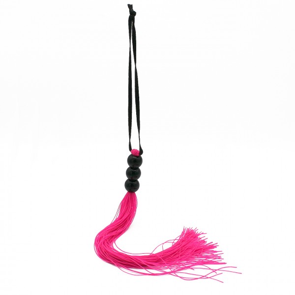 Gummi Flogger pink schwarz 0151