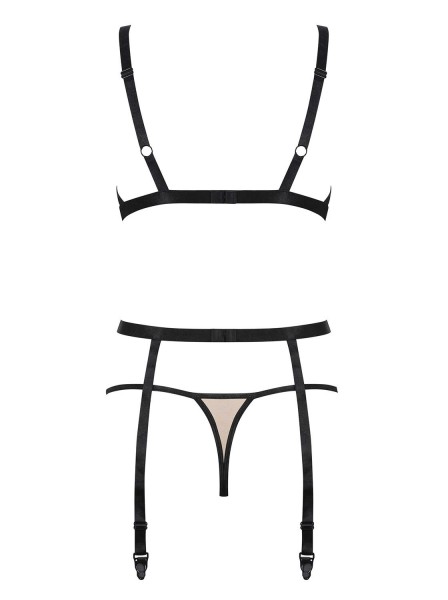 Obsessive Dessous Set Nudelia 3teilig 0186