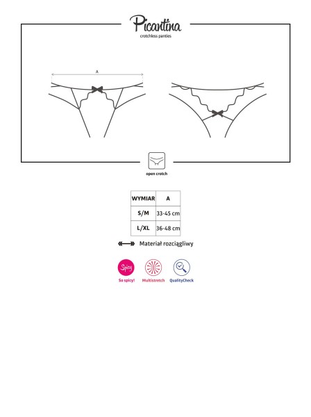 Maße String Obsessive 0164