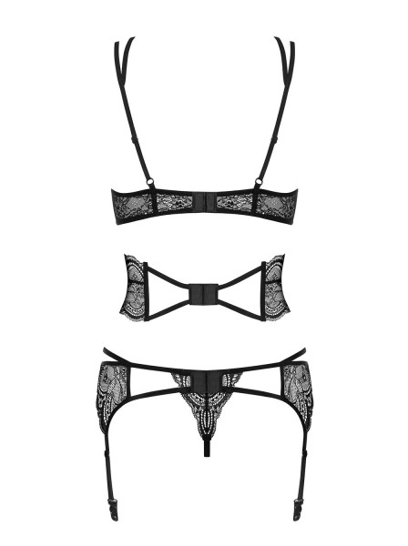 4 teiliges Dessous Set Obsessive 0168