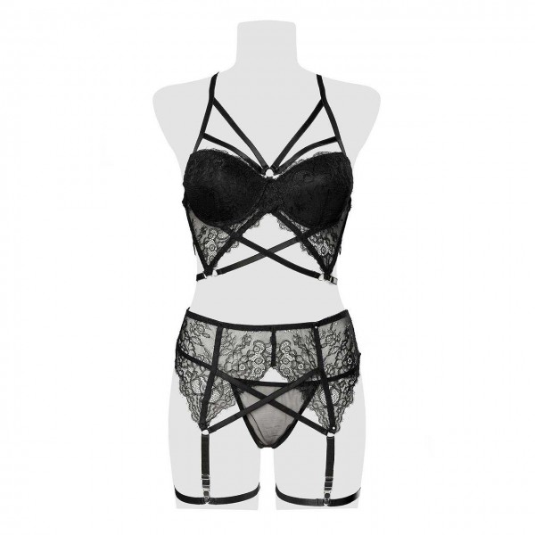 0051 Grey Velvet Erotik Set 1